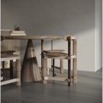 صندلی ناهار خوری روباه از نمای جانبی